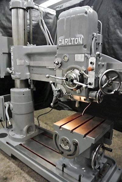 9" x 48" (4'-0") CARLTON ... RADIAL DRILL